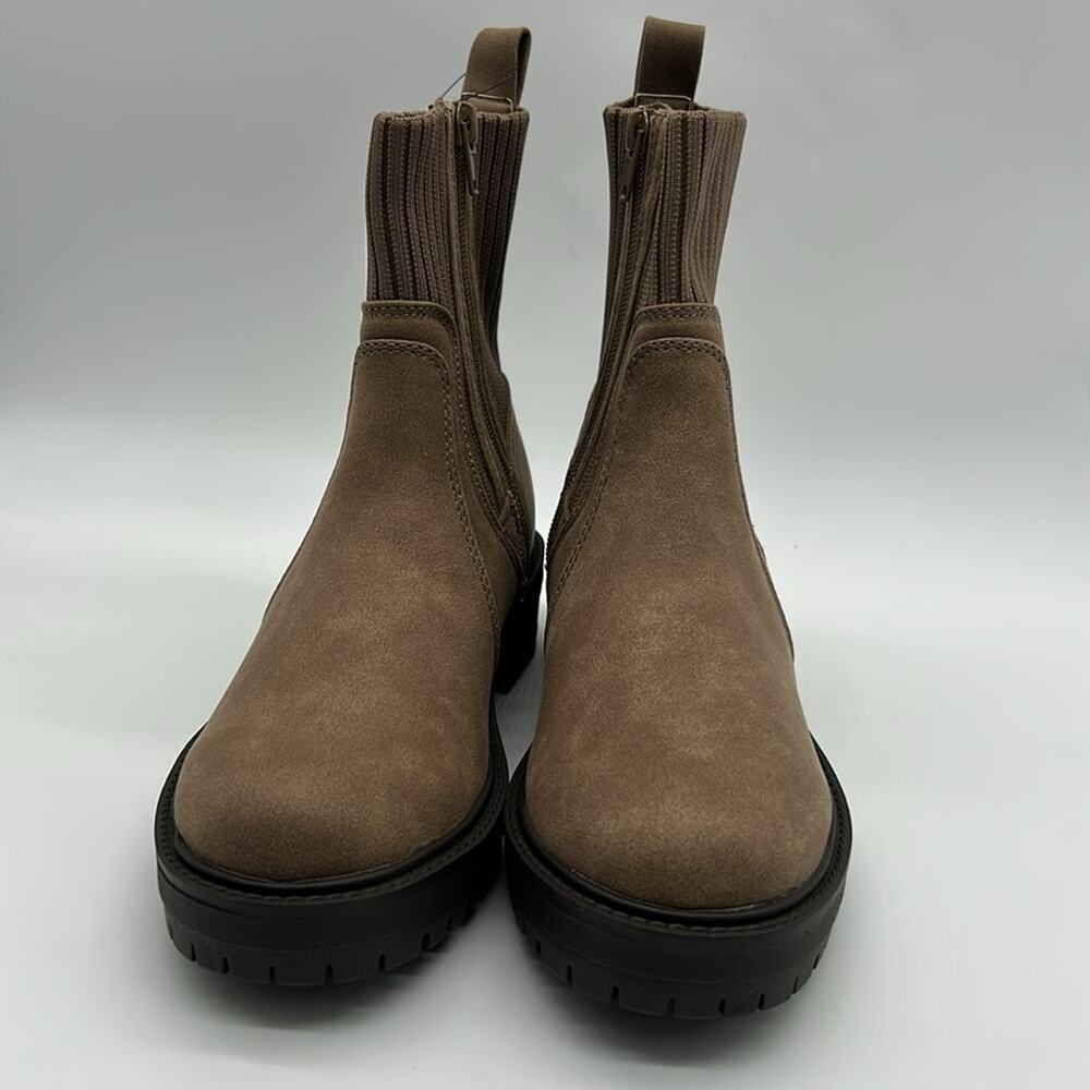 Dolce Vita Women's Vegan Ankle Boots Tan Color Size 9 NWT - Picture 5 of 11